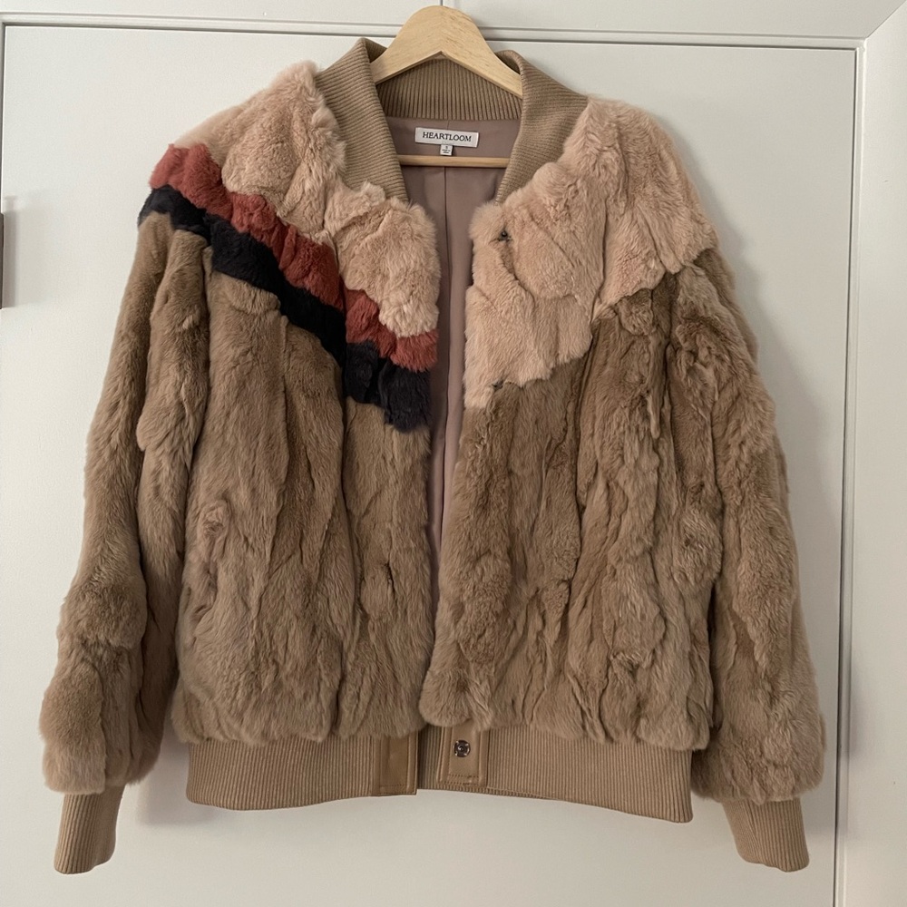Heartloom • Meg Rabbit Fur Jacket - Picture 4 of 11